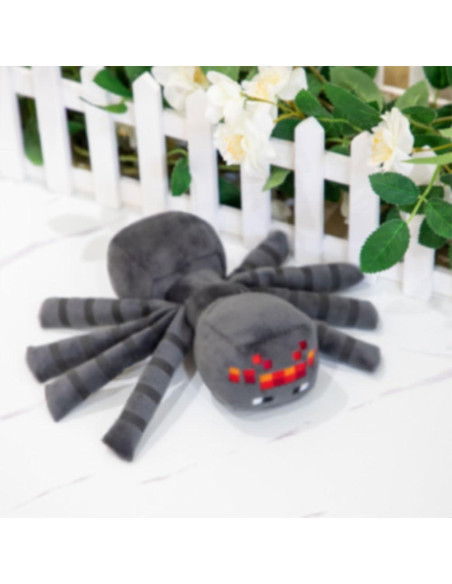 Araña de Peluche Dpucle 20x15 cm Suave para Niños Araña de Peluche Dpucle 20x15 cm Suave para Niños