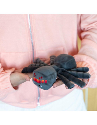 Araña de Peluche Dpucle 20x15 cm Suave para Niños