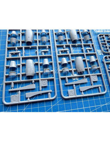 Kit de modelo Learjet-36 Amodel 1:72 plástico sin pintar