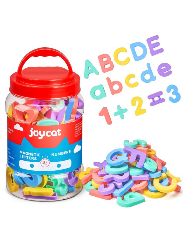 Letras y Números Magnéticos JoyCat 78 PCS para Niños