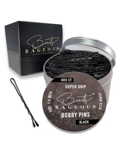 Pinzas para el Cabello Beauty Rageous 4.83 cm - 400 Unidades