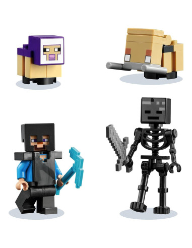 LEGO Minecraft Portal Arruinado 21172 - 316 Piezas, 8+ Años