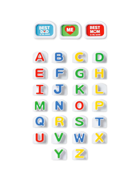 Juego de Letras Magnéticas Fridge Phonics LeapFrog 26 Piezas Juego de Letras Magnéticas Fridge Phonics LeapFrog 26 Piezas