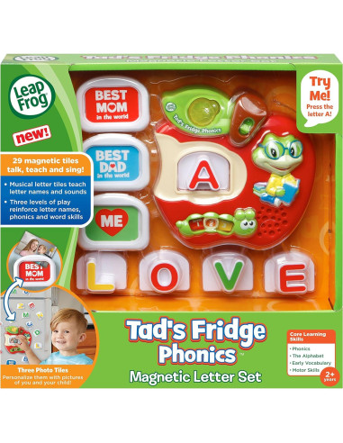 Juego de Letras Magnéticas Fridge Phonics LeapFrog 26 Piezas