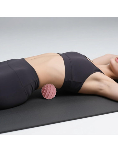 Bola de Masaje Rosa NEBORASTEP para Pies y Músculos Tensos