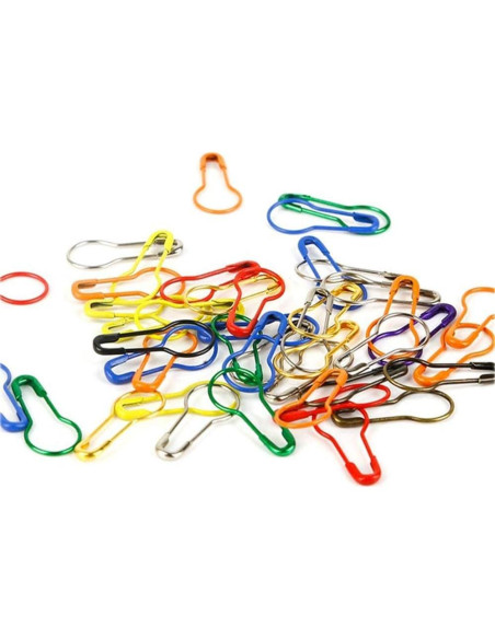 300 Alfileres de Seguridad Hesmarly Multicolor 5.6 cm 300 Alfileres de Seguridad Hesmarly Multicolor 5.6 cm