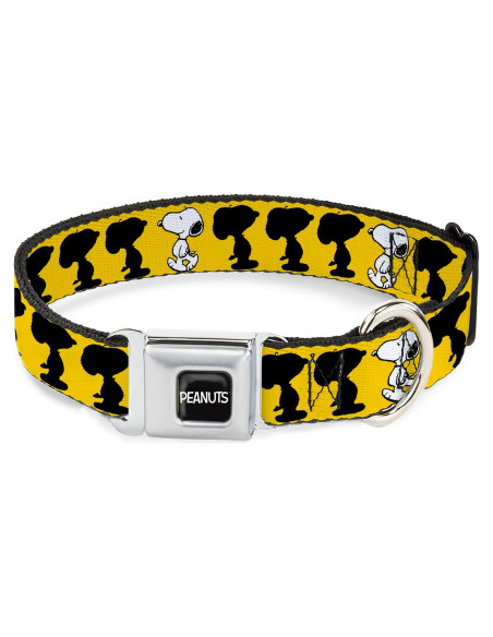 Collar para Perro Peanuts Buckle-Down 24.1-33 cm Amarillo Collar para Perro Peanuts Buckle-Down 24.1-33 cm Amarillo
