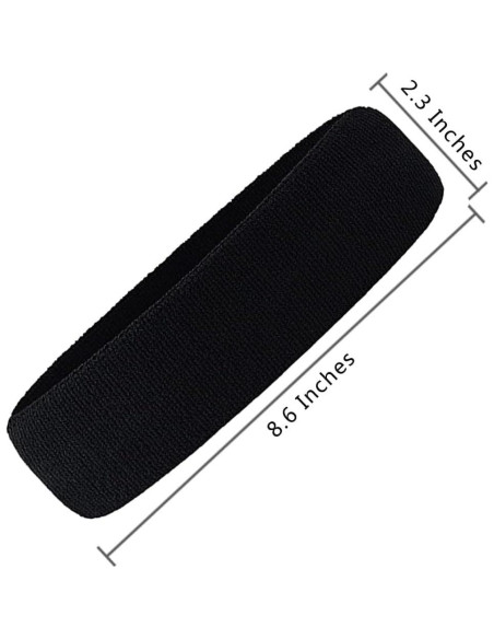 Paquete de 3 Bandas para la Cabeza Oureamod - Absorbentes y Antideslizantes Paquete de 3 Bandas para la Cabeza Oureamod - Absorbentes y Antideslizantes