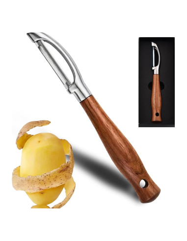 Pelador de Verduras Profesional Laoxiongtou Acero Inoxidable