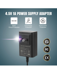 Adaptador de Fuente de Alimentación AC Lenink para 3 Baterías AA 2
