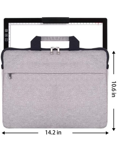 Tableta de Luz LED A4 YINGWOND Recargable con Funda Acolchada
