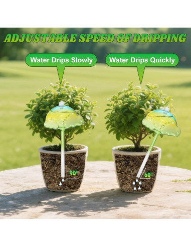 Esferas de Riego Automático Floradrift 3 Pcs Nube Arcoíris 200ml