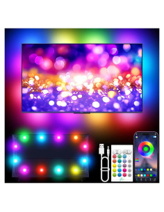 Luces LED RGB Tyute 2.99m para TV 35-55" Control Remoto