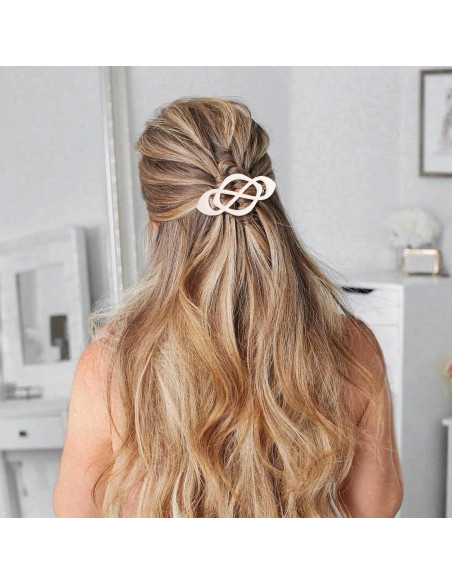 Pinzas para el cabello beige Amariver - 4 paquetes de clips Pinzas para el cabello beige Amariver - 4 paquetes de clips