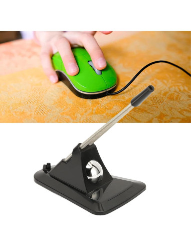 Soporte para Cable de Ratón Gaming Gernie Negro Antideslizante