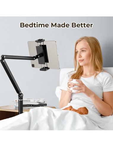 Soporte de Piso para Tablet POLESTO Ajustable 4.8 kg 65 in