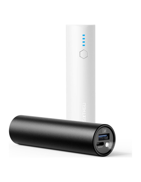 Cargador Portátil 5000mAh USB-C Doble Puerto - S03 Cargador Portátil 5000mAh USB-C Doble Puerto - S03