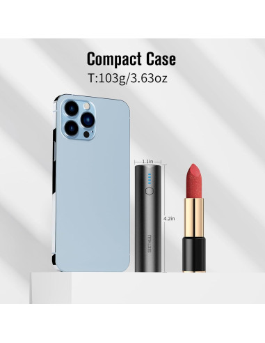 Cargador Portátil 5000mAh USB-C Doble Puerto - S03