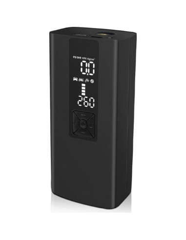 Compresor de Aire Portátil Yaseme 150 PSI con Luz LED