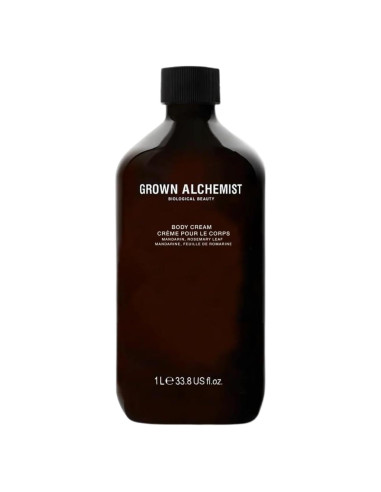 Crema Corporal Grown Alchemist 1L Mandarina y Romero Hidratante