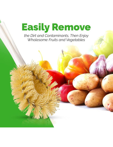 Cepillo de Verduras Compacto Stanley Home Products - 2 Paquete Cepillo de Verduras Compacto Stanley Home Products - 2 Paquete
