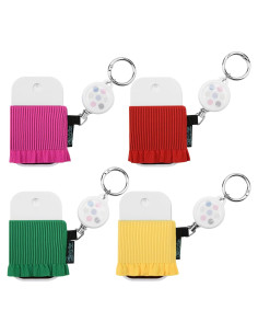 Beautyflier 4 Fundas Elásticas para Desinfectante de Manos 1FL OZ