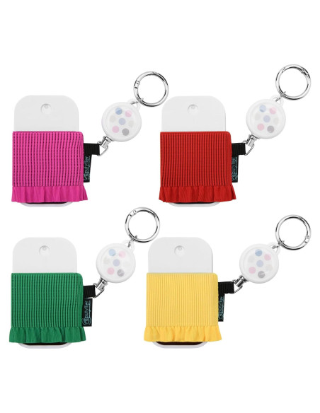 Beautyflier 4 Fundas Elásticas para Desinfectante de Manos 1FL OZ Beautyflier 4 Fundas Elásticas para Desinfectante de Manos 1FL OZ