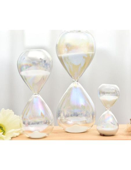 Reloj de Arena Falytemow 5 Minutos Vidrio Transparente 20 cm Reloj de Arena Falytemow 5 Minutos Vidrio Transparente 20 cm