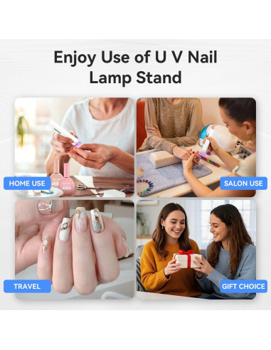 Lámpara UV de Uñas JODSONE Portátil Recargable USB 12cm