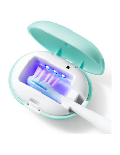 Soporte Limpiador de Cepillo de Dientes Mini - Azul