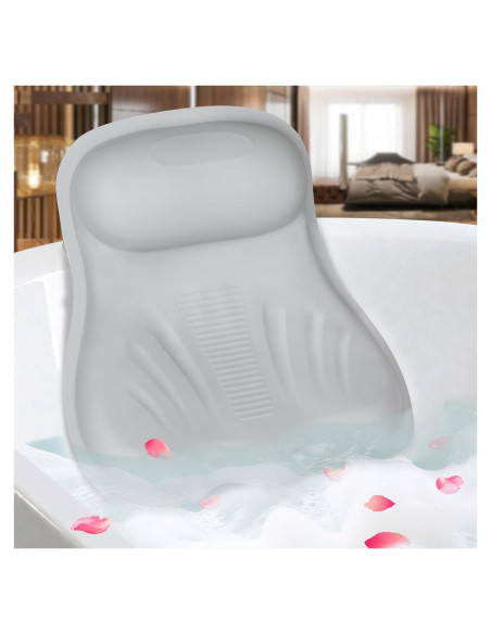 Almohada de Baño Inflable Starotatess - Silicona Grado Alimenticio Almohada de Baño Inflable Starotatess - Silicona Grado Alimenticio