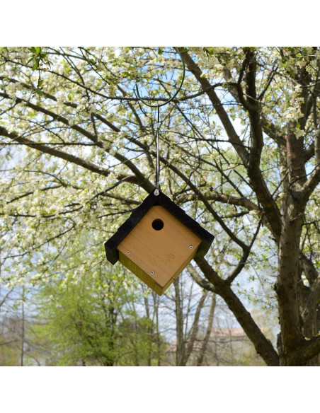 Casa para Wren de Cedro Nature's Way CWH1 Estándar 20.6x22.5x20.3cm Marrón Casa para Wren de Cedro Nature's Way CWH1 Estándar 20.6x22.5x20.3cm Marrón