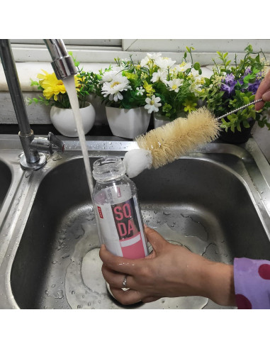 Juego de 4 cepillos de limpieza NewFerU para botellas de acero inoxidable