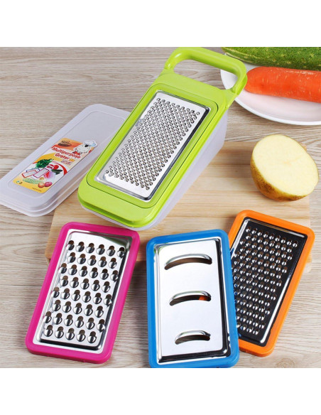 Juego de Ralladores y Cortadores TENTA Kitchen 4 en 1 Verde Juego de Ralladores y Cortadores TENTA Kitchen 4 en 1 Verde