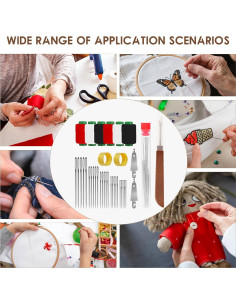 Kit de Costura Hosenwelt 37PCS Portátil para Principiantes 2
