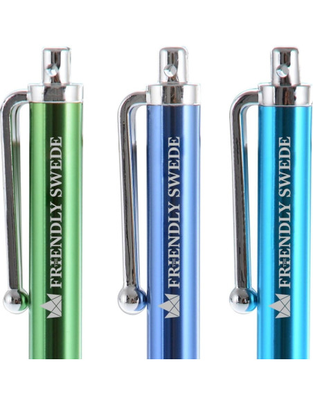 Bolígrafos Stylus El Amigable Swede - Paquete de 6, 11.43 cm Bolígrafos Stylus El Amigable Swede - Paquete de 6, 11.43 cm