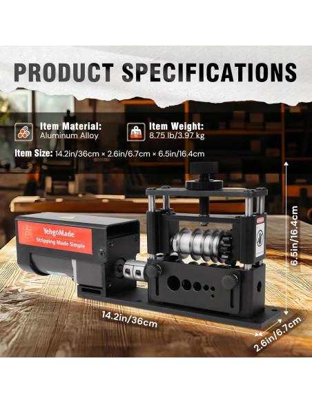 Desforradora Automática de Cables YehgoMade YX-MDBXQ-3.0 250 MCM Desforradora Automática de Cables YehgoMade YX-MDBXQ-3.0 250 MCM