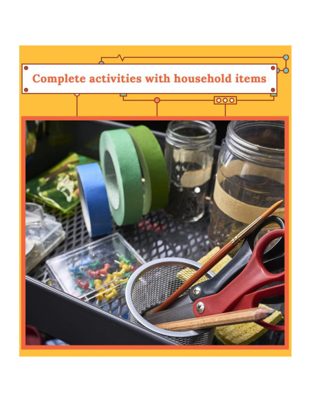 Conjunto de Tarjetas de Aprendizaje STEM Carson Dellosa 60 Proyectos Conjunto de Tarjetas de Aprendizaje STEM Carson Dellosa 60 Proyectos