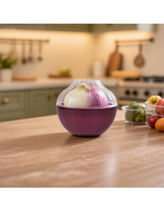 Contenedor Reutilizable Karebeen para Cebolla y Verduras 1L 2