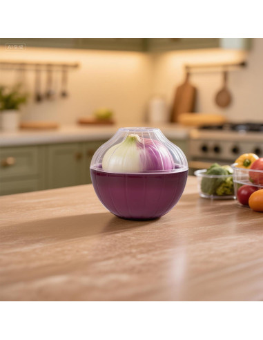 Contenedor Reutilizable Karebeen para Cebolla y Verduras 1L