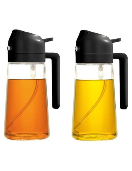 Set de Dispensador de Aceite MARC SUPPLIES - 2 Piezas 470ml Set de Dispensador de Aceite MARC SUPPLIES - 2 Piezas 470ml