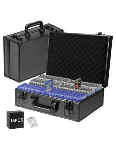 Caja de Almacenamiento ANNLOV para Tarjetas 600+ Toploaders