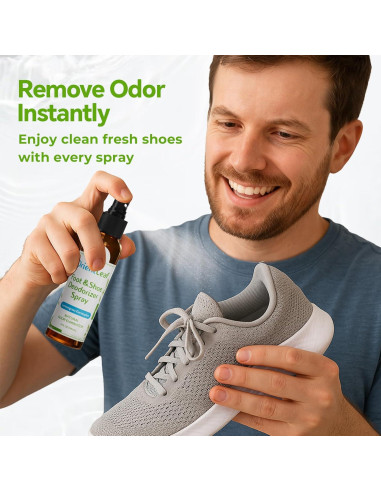 Desodorante para Zapatos ORIENTLEAF 118 ml Eucalipto y Limón