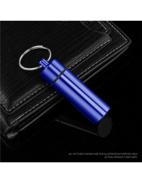 Organizador de Pastillas Deke Home Aluminio Impermeable 2x6cm Organizador de Pastillas Deke Home Aluminio Impermeable 2x6cm