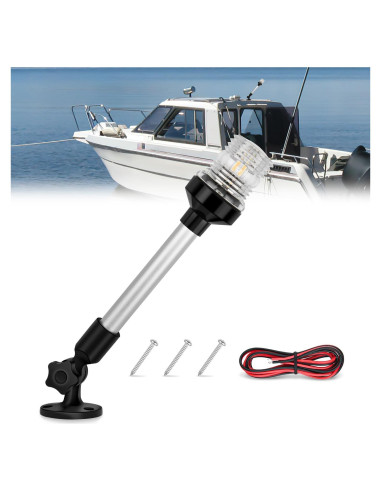 Luz de Popa de Barco Nilight 30cm LED 12V-24V Impermeable