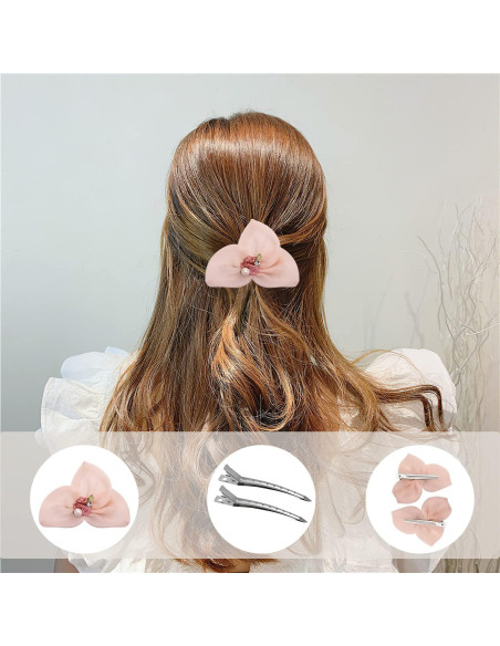 Pinzas para el Cabello Duck Bill Korintin 24 Pcs Metal 8.9 cm Pinzas para el Cabello Duck Bill Korintin 24 Pcs Metal 8.9 cm