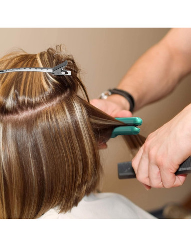 Pinzas para el Cabello Duck Bill Korintin 24 Pcs Metal 8.9 cm