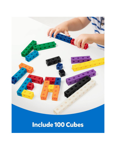 Juego de Matemáticas Coogam para Niños 3-8 Años con Cubos