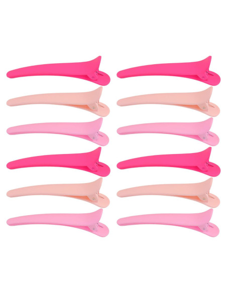 12 Clips de Cabello Pico de Pato TKYPZY Antideslizantes 3 Colores 12 Clips de Cabello Pico de Pato TKYPZY Antideslizantes 3 Colores