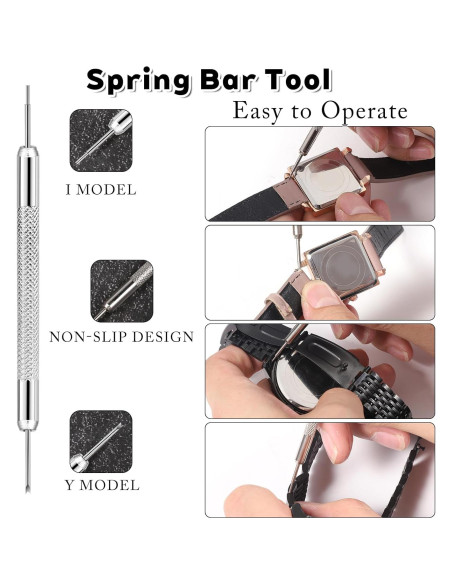 Kit de Herramientas para Ajuste de Correas de Reloj SynHHergyx Kit de Herramientas para Ajuste de Correas de Reloj SynHHergyx